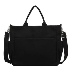 Casual Large Capacity Shoulder Bag for Women Canvas Crossbody Bags