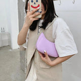 Cartoon Pattern Mini PU Leather Shoulder Bag for Women