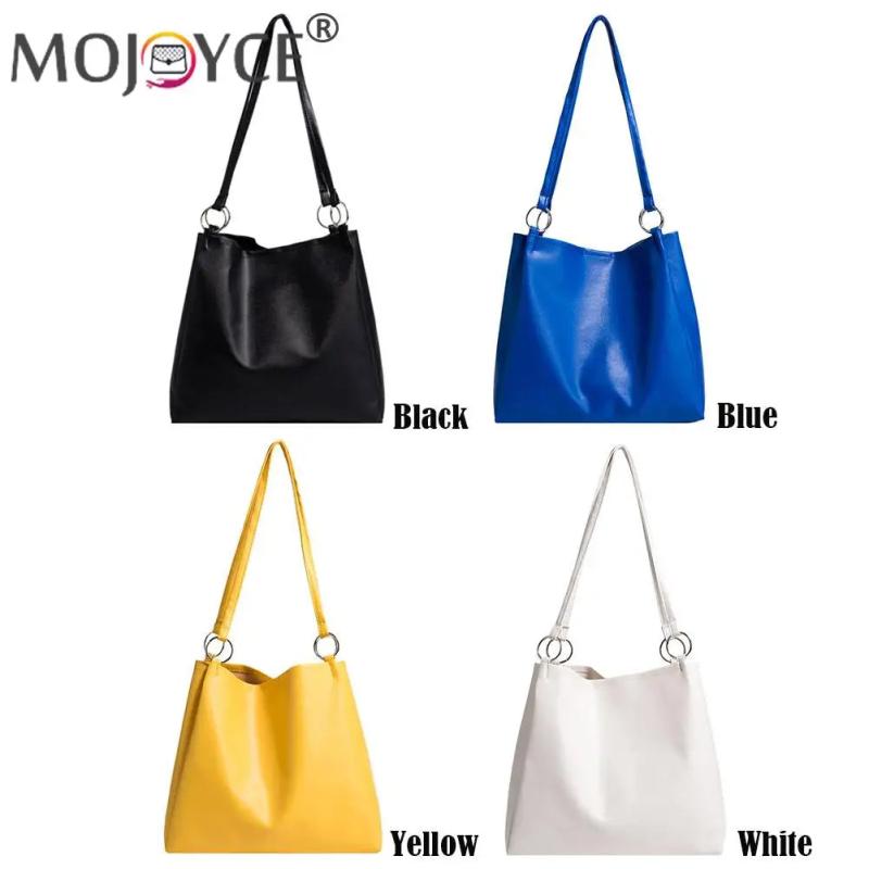 Casual Large Capacity PU Leather Handbag