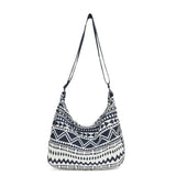 Casual Large Crossbody Canvas Shoulder Bag for Women