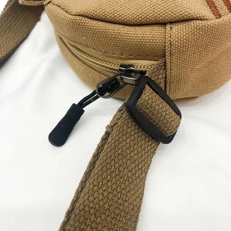 Cartoon Fish Canvas Ladies Messenger Bag Casual Female Small Shoulder Bags