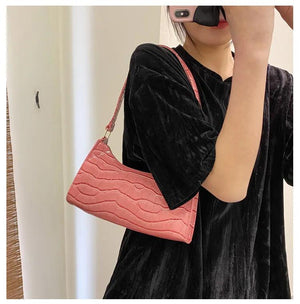 Casual Women Totes Shoulder Bags Solid Chain Handbags for Women