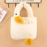 Cartoon Stuffed Cat Doll Handbag Net Red Shoulder Bag