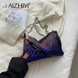 Bright Diamond Crossbody Messenger Bag for Women