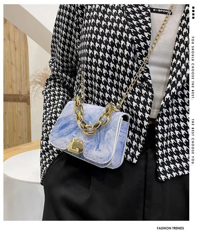 British Small Square Women's Handbag