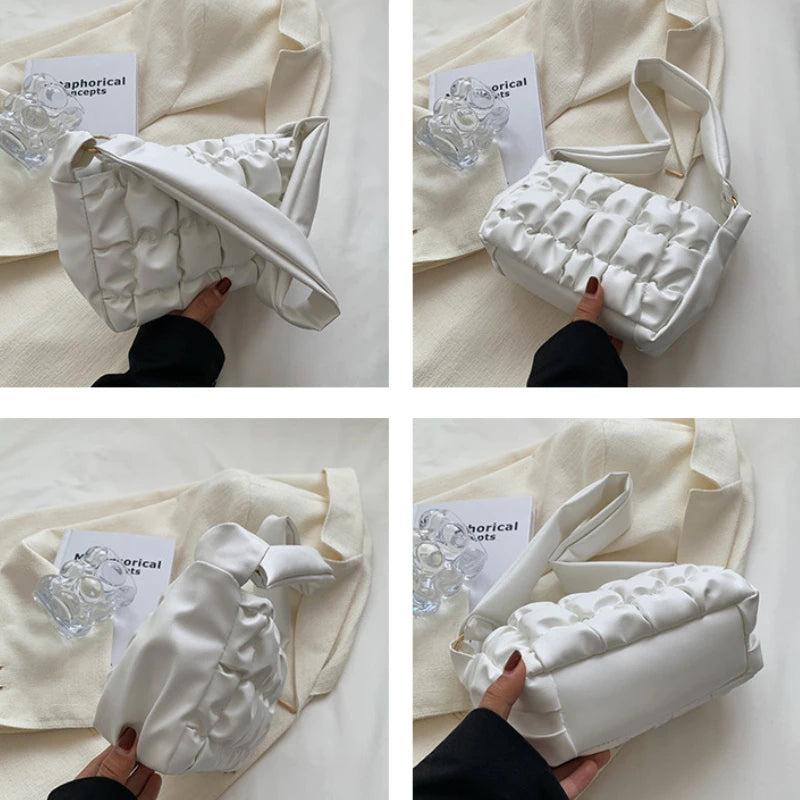 Bubble Women's Underarm Bag Western Style