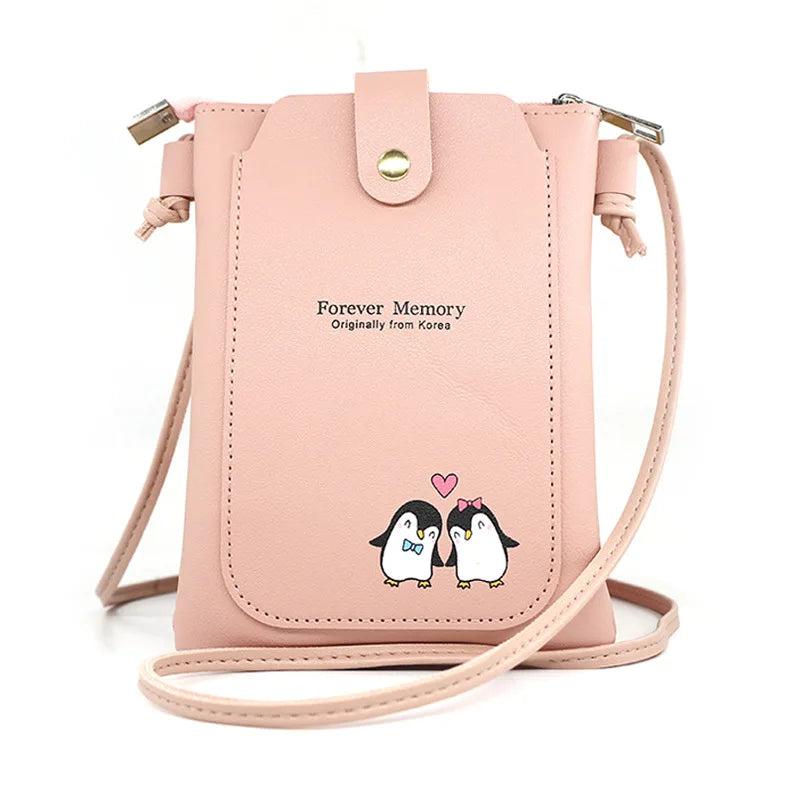 Cartoon Sweet Messenger Bag Large-capacity Shoulder Bag Wallet