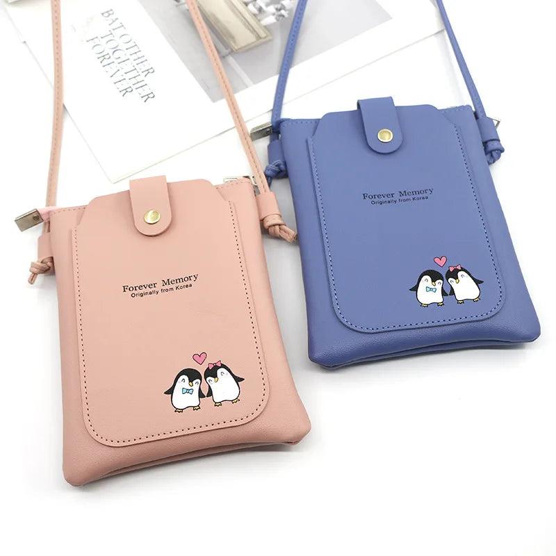 Cartoon Sweet Messenger Bag Large-capacity Shoulder Bag Wallet