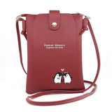 Cartoon Sweet Messenger Bag Large-capacity Shoulder Bag Wallet