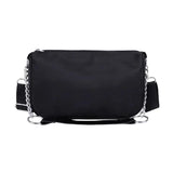 Casual Nylon Chain Crossbody Bag Vintage Shoulder Bag
