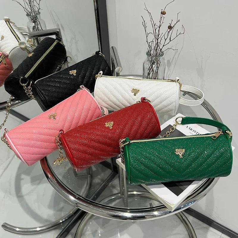 Casual Women Bucket Bag Crossbody Embroidered Handbag