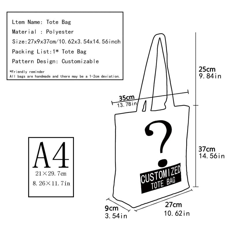 Casual High Capacity Women Shoulder Bag Eco Reusable Shopping Bags