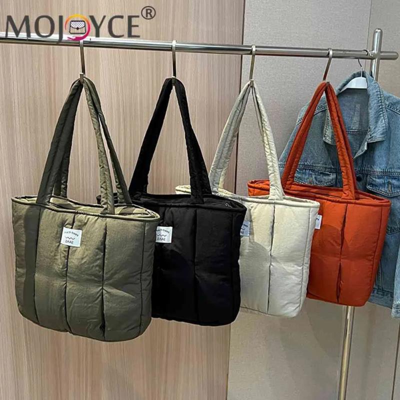 Casual Shoulder Handbag Large Capacity Soft Portable for Office Travel
