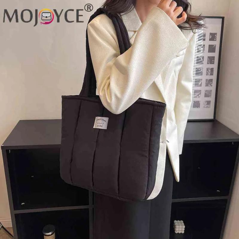 Casual Shoulder Handbag Large Capacity Soft Portable for Office Travel