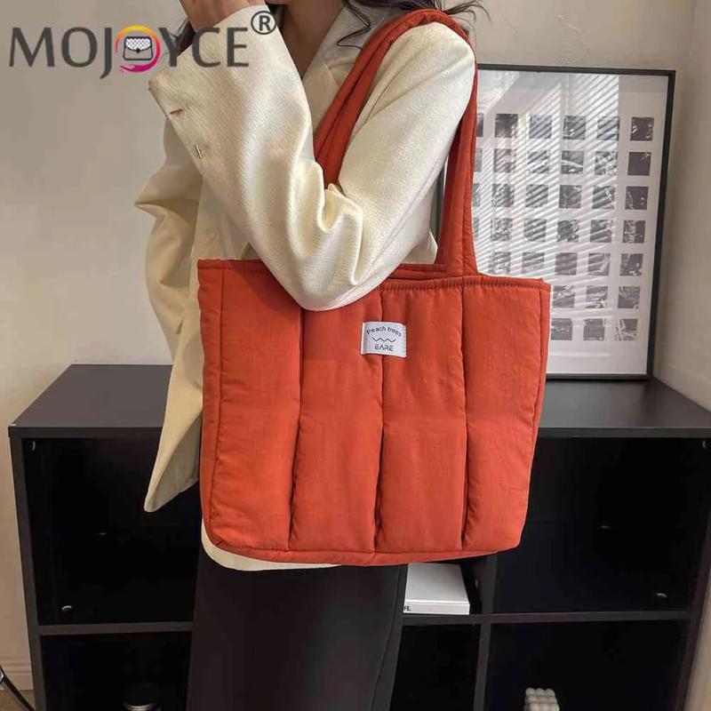 Casual Shoulder Handbag Large Capacity Soft Portable for Office Travel