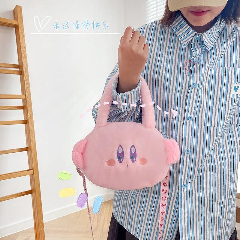 Cartoon Doll Plush Handbag Japanese Girl Lolita Fur Shoulder Bag