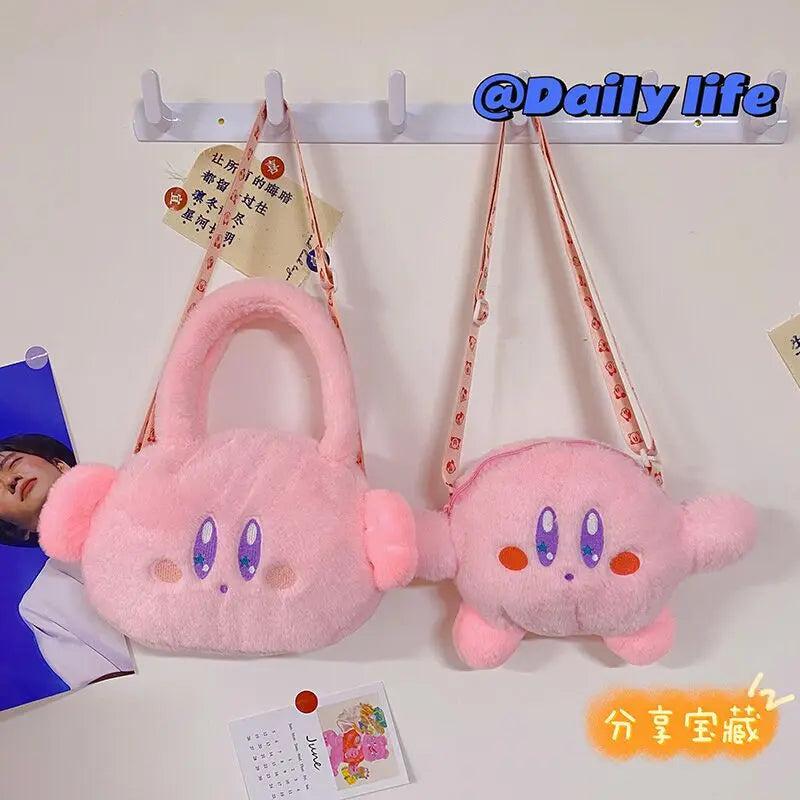 Cartoon Doll Plush Handbag Japanese Girl Lolita Fur Shoulder Bag