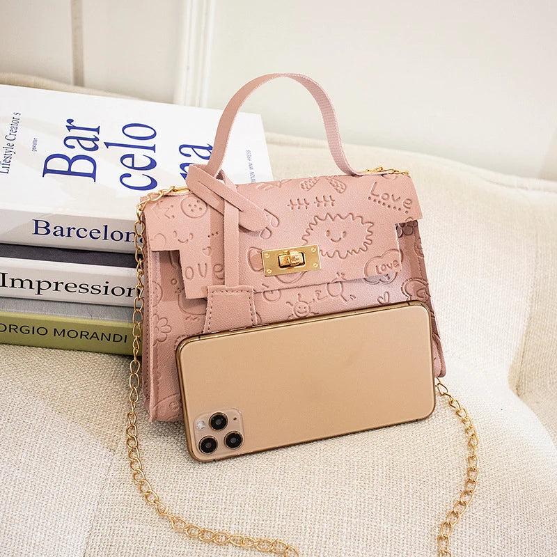 Casual Chain Crossbody Bags for Women - Shoulder Totes
