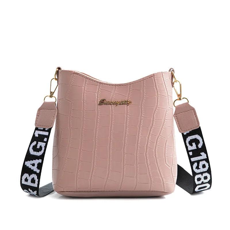 Casual Women Shoulder Bag Mini Crossbody Bucket Handbag Female Messenger Bags