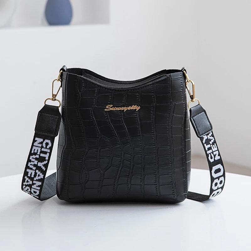 Casual Women Shoulder Bag Mini Crossbody Bucket Handbag Female Messenger Bags