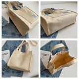 Casual Square Shoulder Bag Waterproof Nylon Totes Small Crossbody