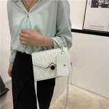 Casual Vintage Pleated Crossbody Bag Handbag
