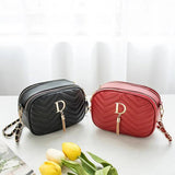 Casual Chain Bag Double Layer Single Shoulder Messenger Bags