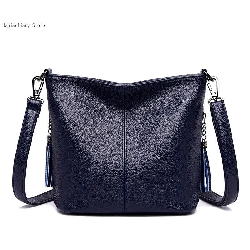 Casual Shoulder Bag Tote Bag Soft Leather Hand Crossbody Bags for Women