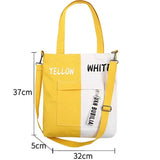 Casual All-match Shoulder Bag Large Capacity Women's Canvas Bag