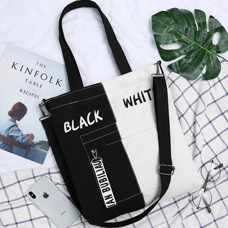 Casual All-match Shoulder Bag Large Capacity Women's Canvas Bag