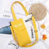 Casual All-match Shoulder Bag Large Capacity Women's Canvas Bag