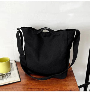 Casual Canvas Bag Large Capacity Shoulder Bag for Women Handbag Tote Bag