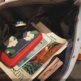 Casual Canvas Shoulder Bag for Women Large Capacity Tote Bags