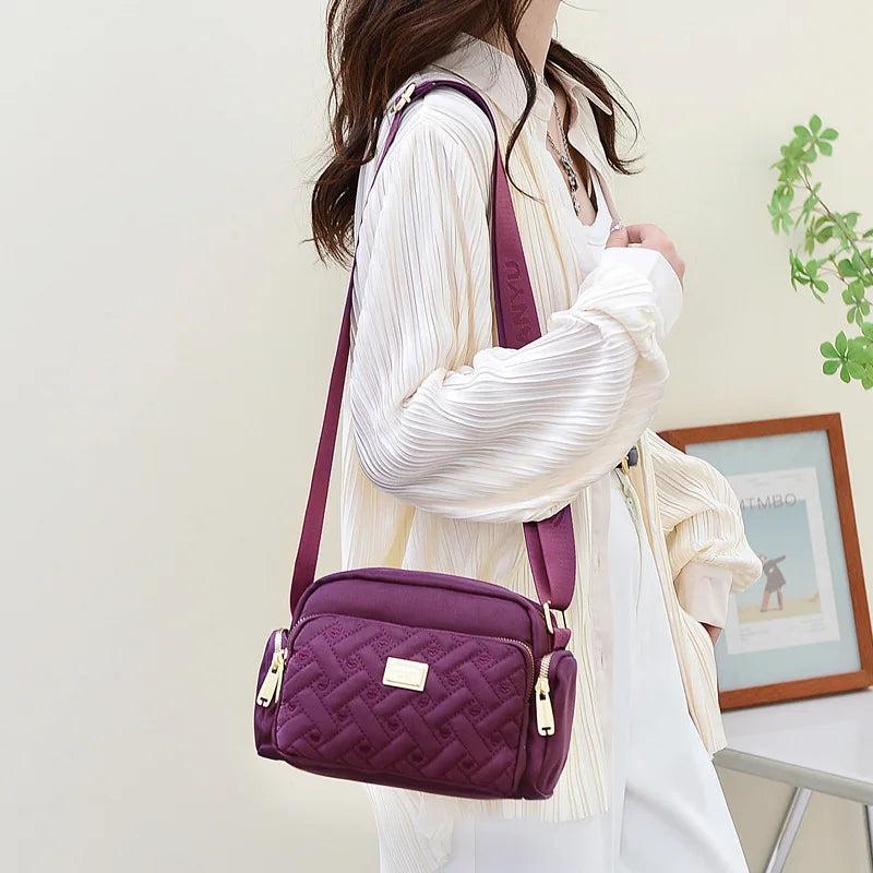Casual Nylon Tote Handbags Shoulder Bags Phone Bags