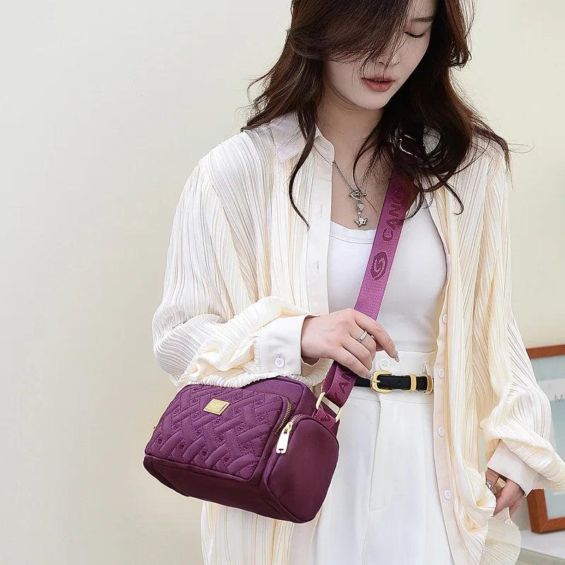 Casual Nylon Tote Handbags Shoulder Bags Phone Bags