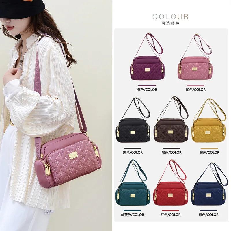 Casual Nylon Tote Handbags Shoulder Bags Phone Bags