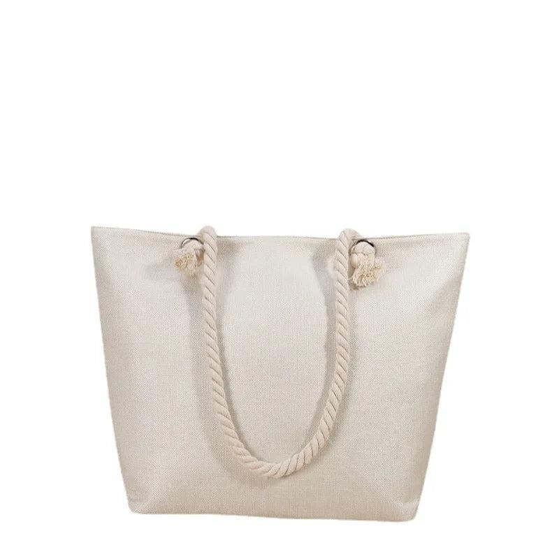 Casual Women Handbag Canvas Shoulder Bag Large Capacity