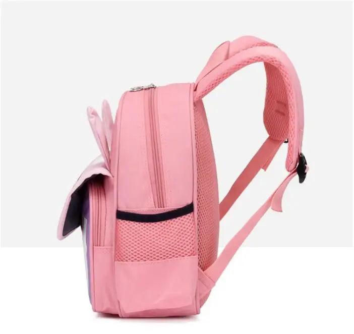 Cartoon Pink Princess School Bags Kids Satchels Kindergarten Bookbag