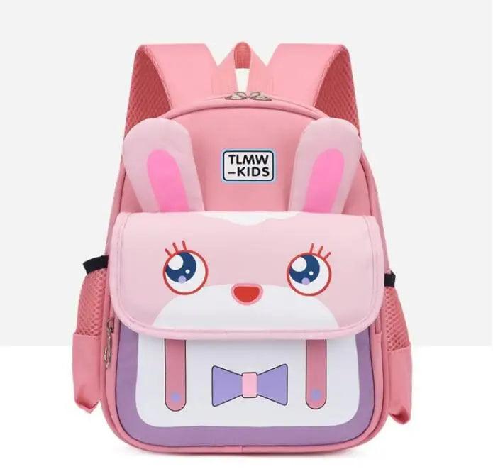 Cartoon Pink Princess School Bags Kids Satchels Kindergarten Bookbag