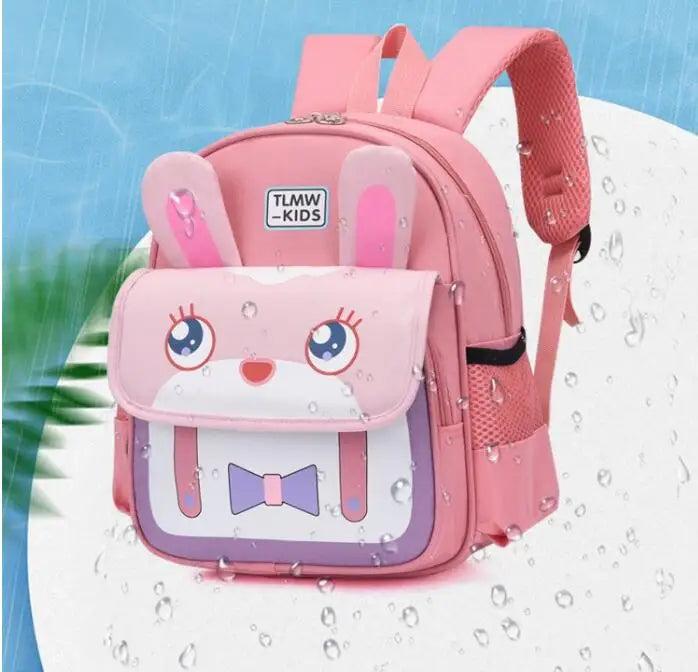 Cartoon Pink Princess School Bags Kids Satchels Kindergarten Bookbag