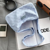 Casual Plaid Shoulder Tote Bag for Ladies Girls
