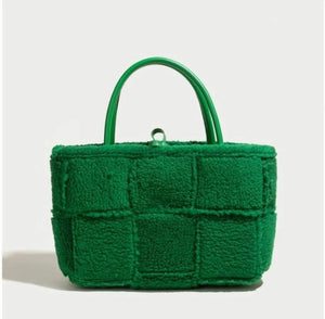 Casual Tote Bag Solid Shoulder Handbag High-Capacity Women Bag
