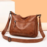Casual Women Shoulder Crossbody Bag - Hot PU Leather Tote for Ladies