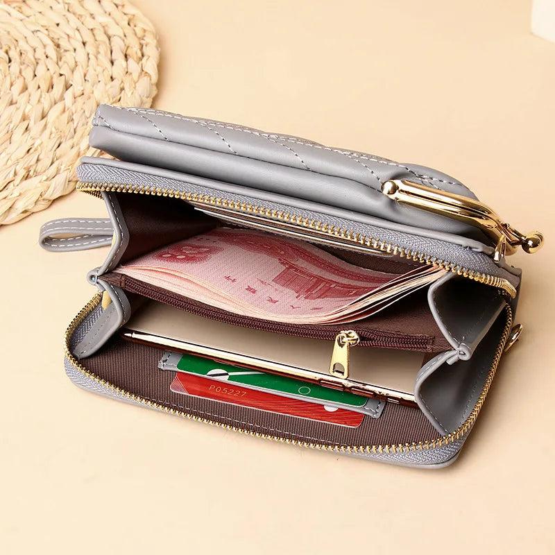 Casual Mini Crossbody Bag for Women Girls Travel Small Mobile P
