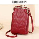 Casual Mini Crossbody Bag for Women Girls Travel Small Mobile P