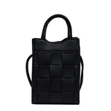 Braided Cell Phone Bag Female Spring Handheld Square Bag