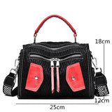Casual Women Handbag Travel Shoulder Bag Soft Leather Female Crossbody Bag