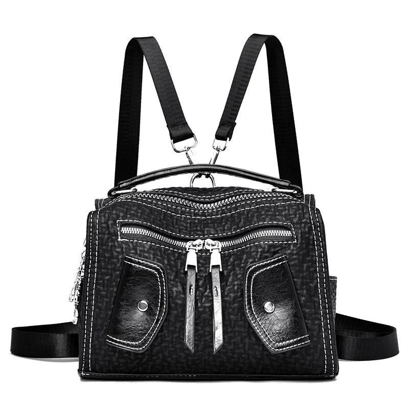 Casual Women Handbag Travel Shoulder Bag Soft Leather Female Crossbody Bag