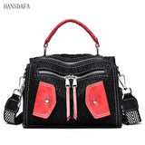 Casual Women Handbag Travel Shoulder Bag Soft Leather Female Crossbody Bag