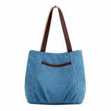 Casual Vintage Canvas Women Shoulder Bag Female HandBags Crossbody Bag